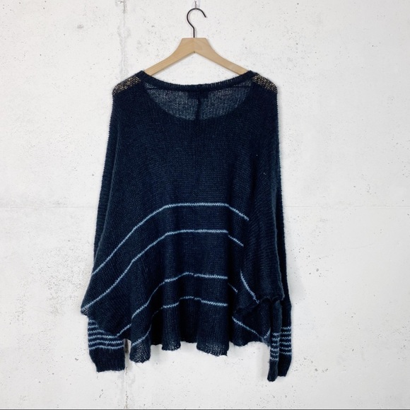 Wooden Ships Flowy Dolman Sleeve Knit Sweater M/L - Picture 5 of 7